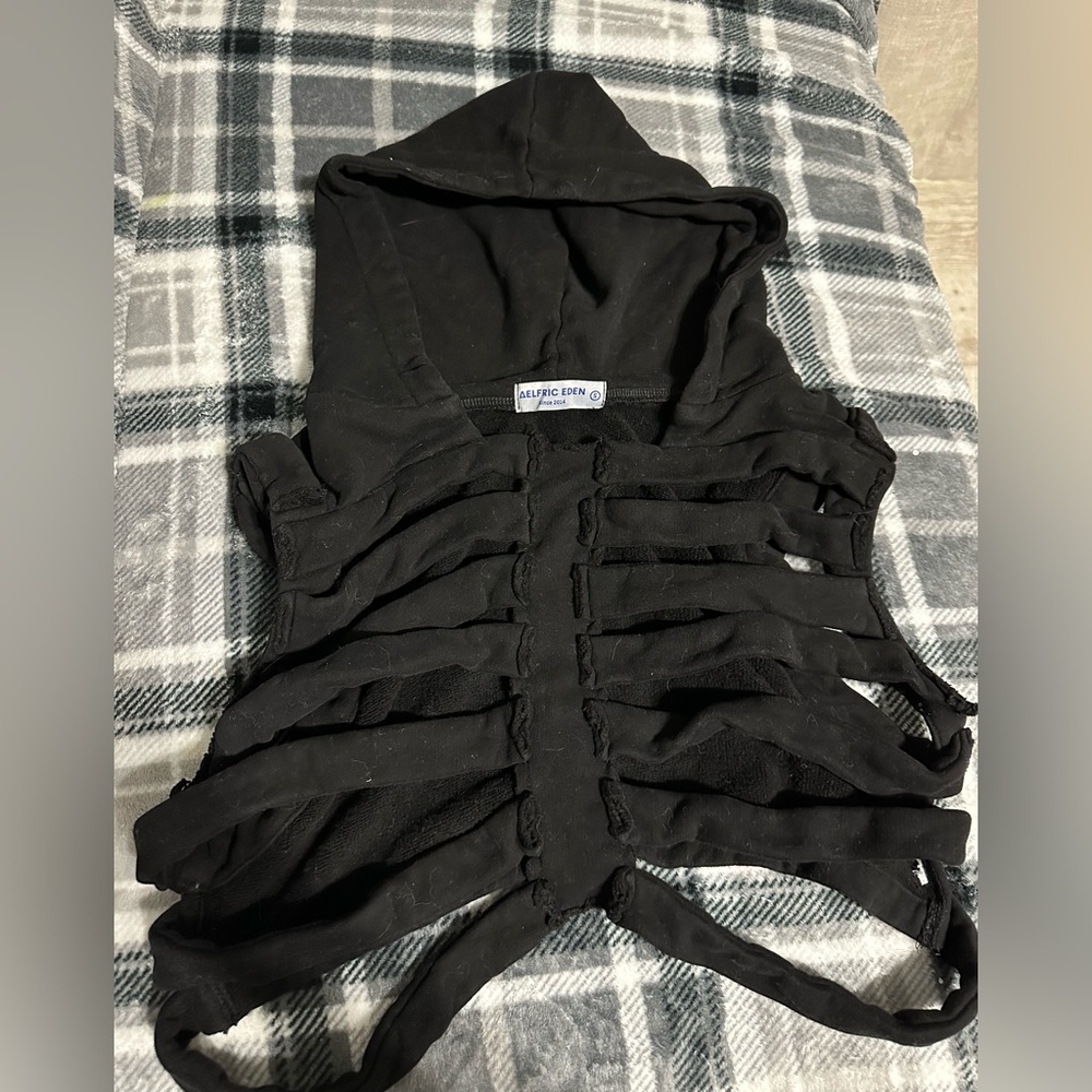 Aelfric Eden Skeleton Hooded Vest